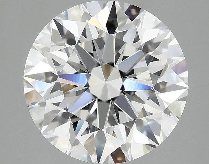 3.06 Carat Round Shaped Excellent Cut VVS2 IGI Certified Lab Grown Diamond