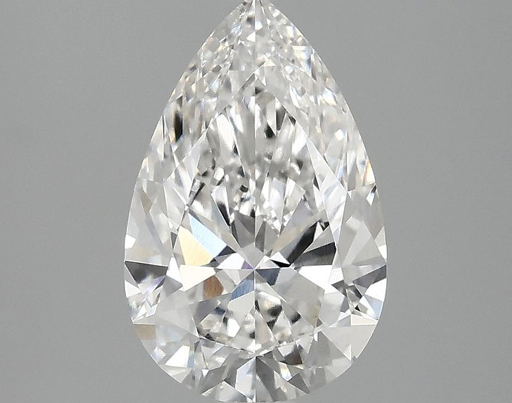 2.01 Carat Pear Shaped Ideal Cut VVS2 IGI Certified Lab Grown Diamond