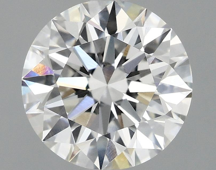 1.69 Carat Round Shaped Ideal Cut VVS2 IGI Certified Lab Grown Diamond