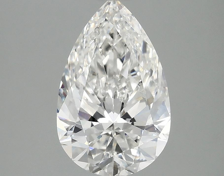 2.02 Carat Pear Shaped Ideal Cut VVS2 IGI Certified Lab Grown Diamond