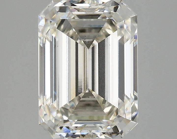 3.09 Carat Emerald Shaped Ideal Cut VS1 IGI Certified Lab Grown Diamond