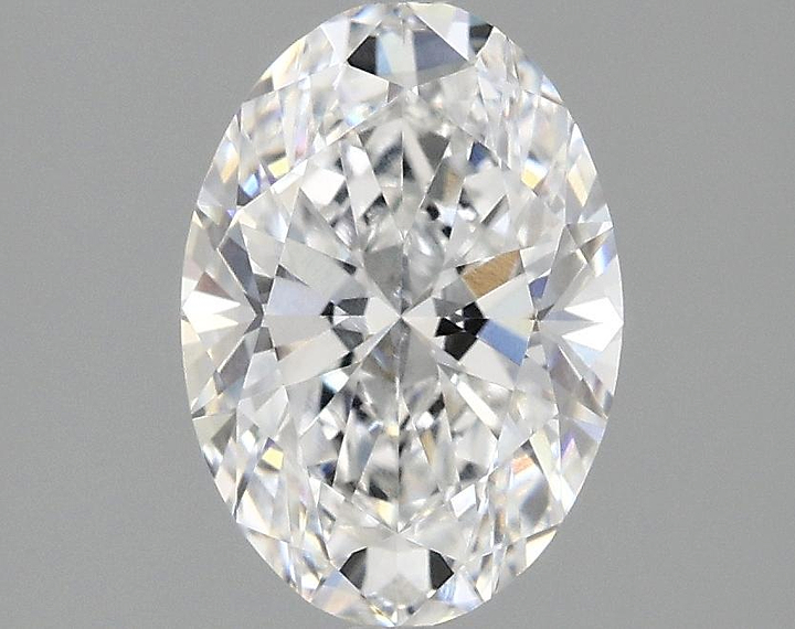 1.52 Carat Oval Shaped Ideal Cut VVS1 IGI Certified Lab Grown Diamond