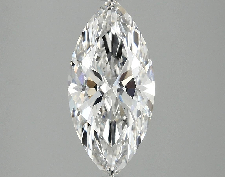 2.1 Carat Marquise Shaped Excellent Cut VS1 IGI Certified Lab Grown Diamond