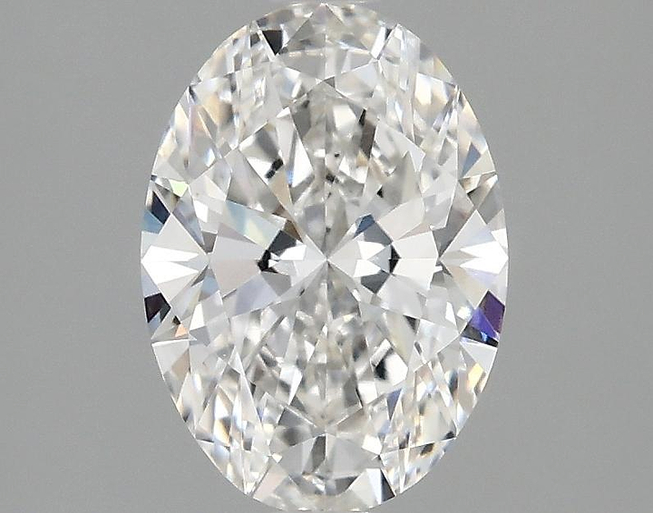 1.45 Carat Oval Shaped Ideal Cut VVS2 IGI Certified Lab Grown Diamond
