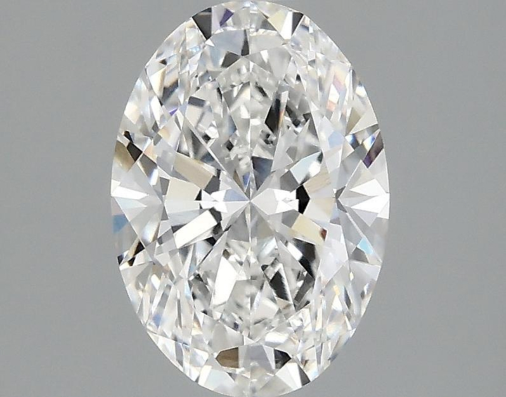 1.58 Carat Oval Shaped Ideal Cut VVS2 IGI Certified Lab Grown Diamond