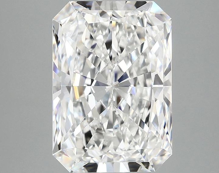 4.02 Carat Radiant Shaped Ideal Cut VVS2 IGI Certified Lab Grown Diamond