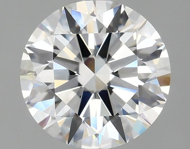 1.57 Carat Round Shaped Ideal Cut VVS2 IGI Certified Lab Grown Diamond