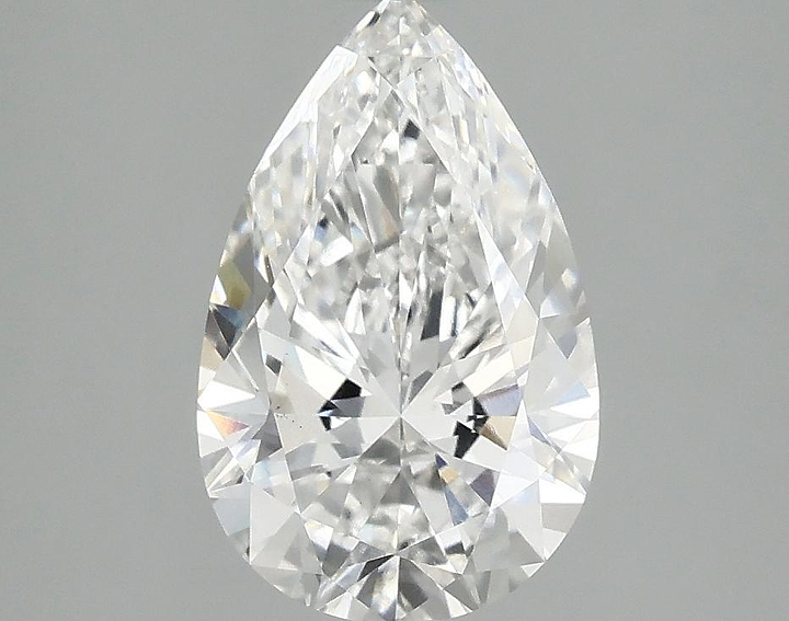 2.01 Carat Pear Shaped Ideal Cut VS1 IGI Certified Lab Grown Diamond