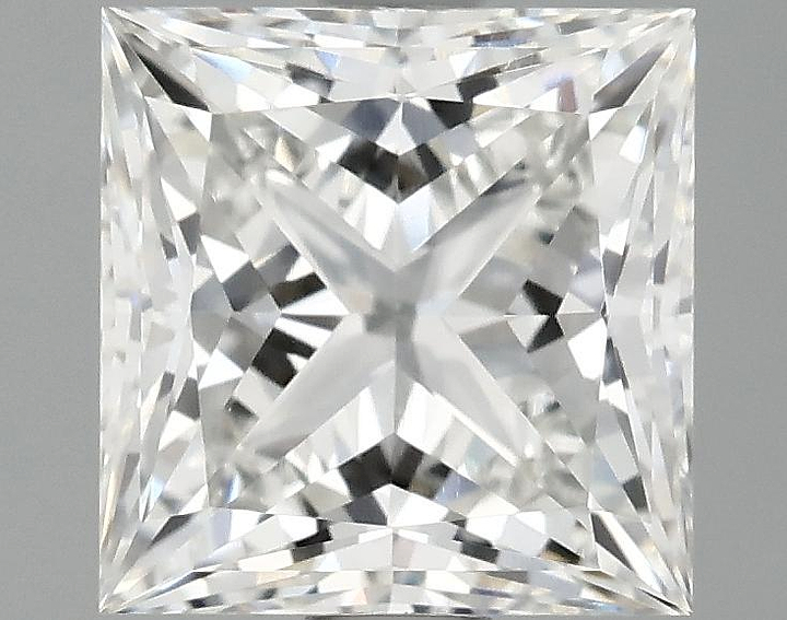 2.02 Carat Princess Shaped Ideal Cut VVS2 IGI Certified Lab Grown Diamond