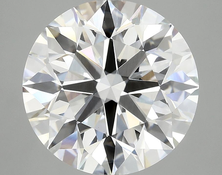 4.87 Carat Round Shaped Excellent Cut VVS2 IGI Certified Lab Grown Diamond