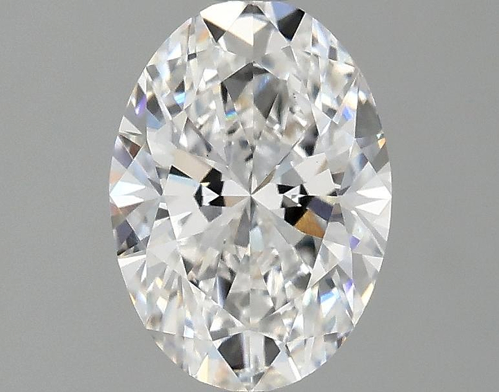 1.48 Carat Oval Shaped Ideal Cut VVS2 IGI Certified Lab Grown Diamond