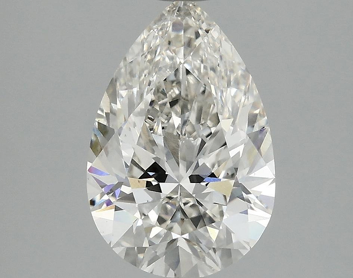 2.42 Carat Pear Shaped Excellent Cut VS2 IGI Certified Lab Grown Diamond