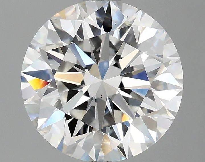2.45 Carat Round Shaped Excellent Cut VS2 IGI Certified Lab Grown Diamond