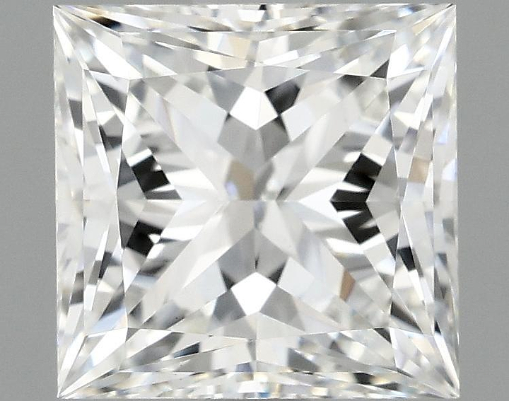 1.87 Carat Princess Shaped Ideal Cut VS1 IGI Certified Lab Grown Diamond