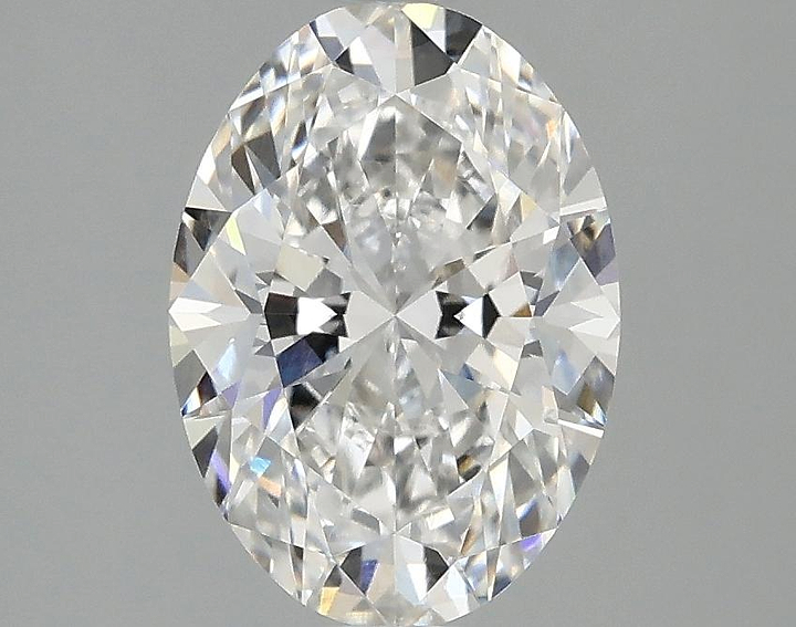 2.02 Carat Oval Shaped Ideal Cut VVS2 IGI Certified Lab Grown Diamond
