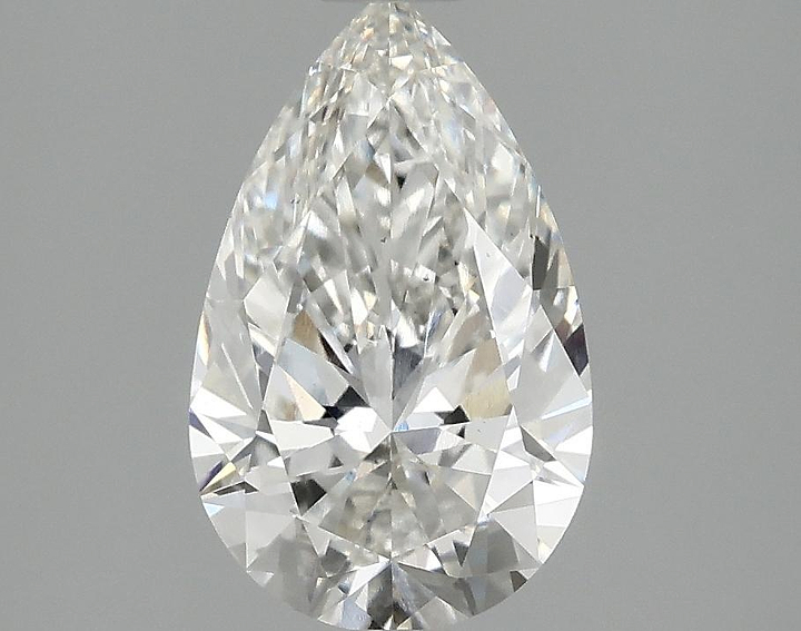 1.84 Carat Pear Shaped Ideal Cut VS2 IGI Certified Lab Grown Diamond