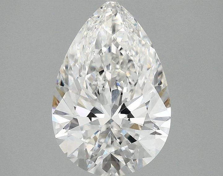 2.51 Carat Pear Shaped Excellent Cut VVS2 IGI Certified Lab Grown Diamond