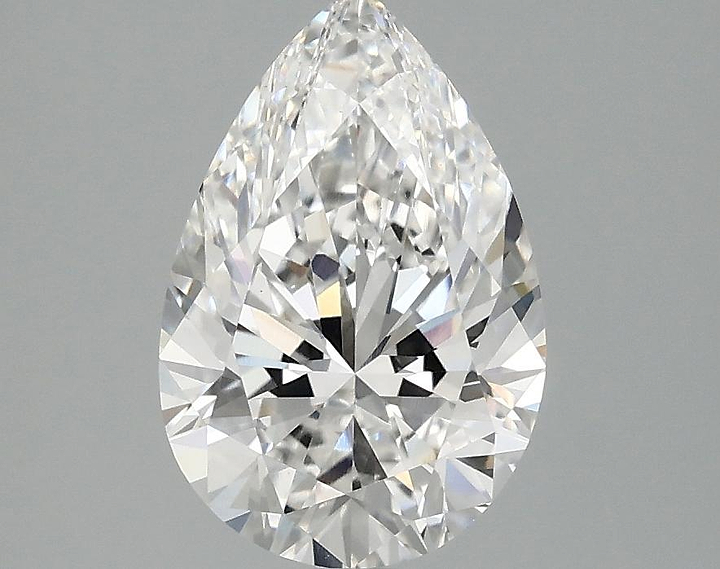 2.02 Carat Pear Shaped Excellent Cut VS1 IGI Certified Lab Grown Diamond