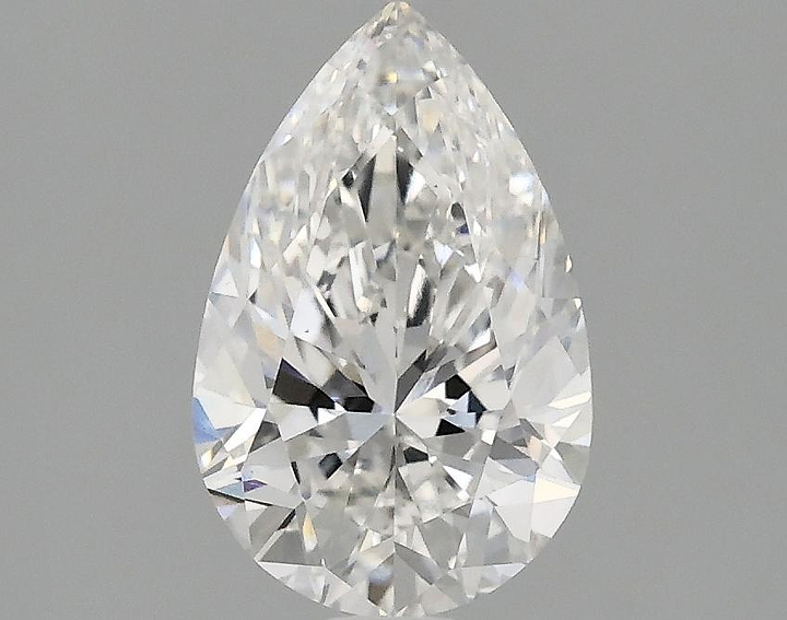 1.56 Carat Pear Shaped Ideal Cut VS1 IGI Certified Lab Grown Diamond
