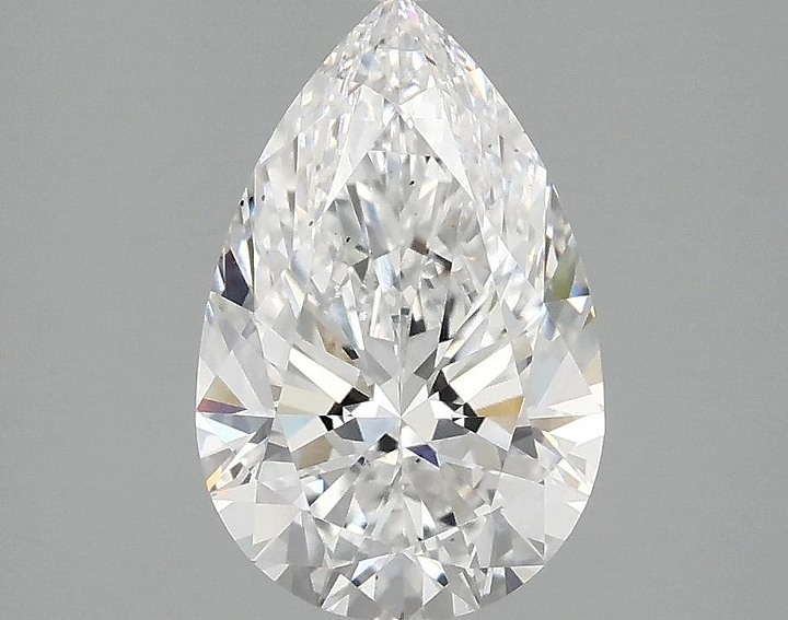 2.03 Carat Pear Shaped Ideal Cut VS2 IGI Certified Lab Grown Diamond