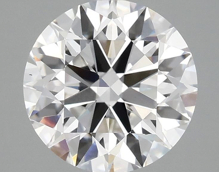 2.57 Carat Round Shaped Ideal Cut VS2 IGI Certified Lab Grown Diamond