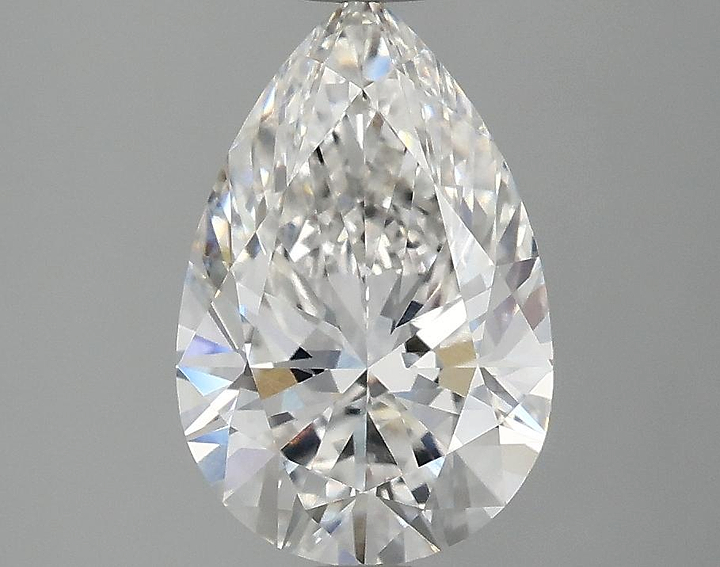 2.03 Carat Pear Shaped Excellent Cut VVS2 IGI Certified Lab Grown Diamond
