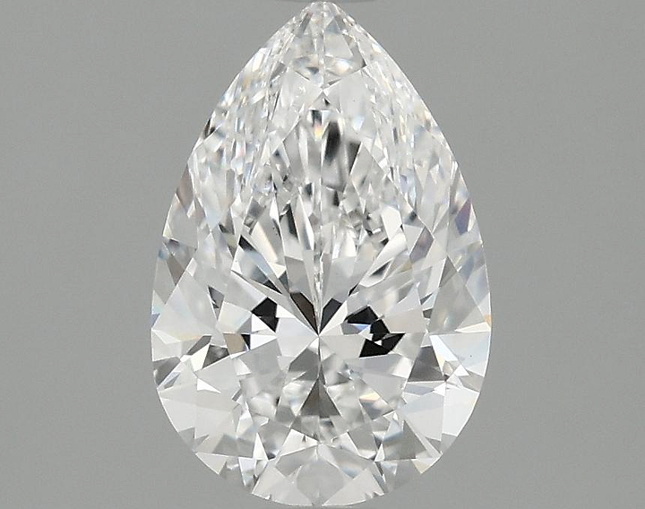 1.52 Carat Pear Shaped Excellent Cut VVS2 IGI Certified Lab Grown Diamond