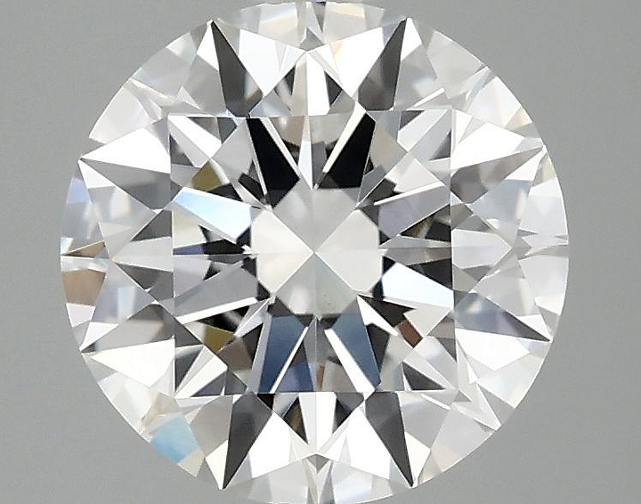 2.58 Carat Round Shaped Ideal Cut VVS2 IGI Certified Lab Grown Diamond