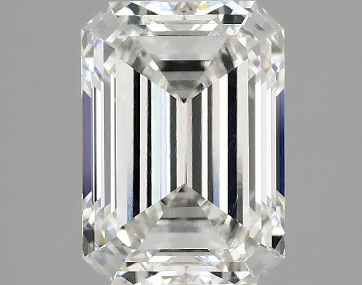 2.05 Carat Emerald Shaped Ideal Cut VVS2 IGI Certified Lab Grown Diamond