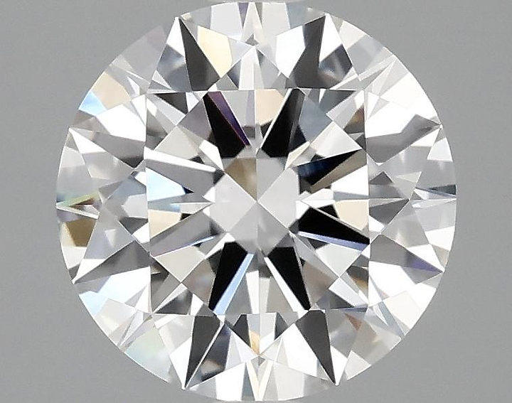 2.54 Carat Round Shaped Ideal Cut VVS2 IGI Certified Lab Grown Diamond