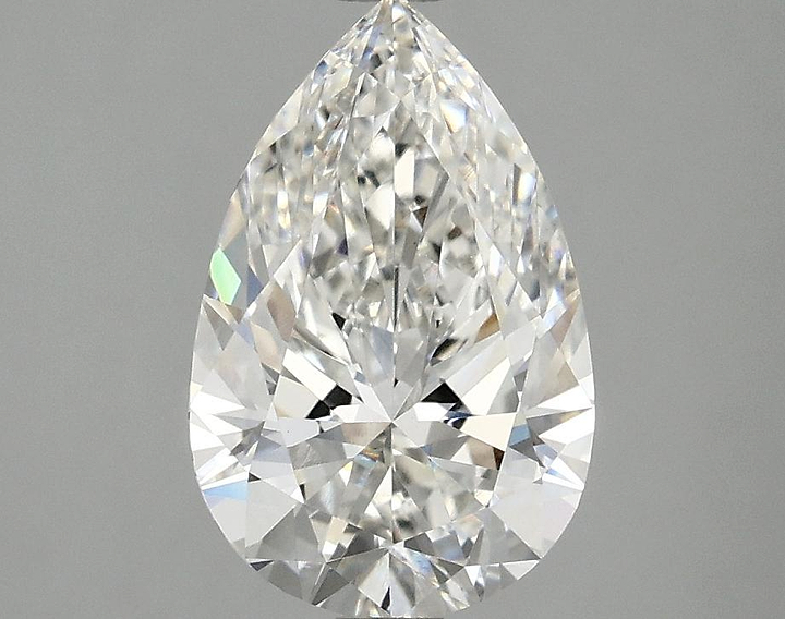 2.09 Carat Pear Shaped Ideal Cut VVS2 IGI Certified Lab Grown Diamond