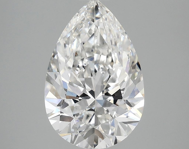 3.03 Carat Pear Shaped Excellent Cut VS1 IGI Certified Lab Grown Diamond
