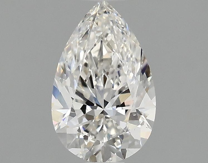 0.98 Carat Pear Shaped Ideal Cut VVS2 IGI Certified Lab Grown Diamond