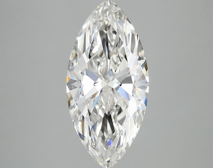 2.98 Carat Marquise Shaped Excellent Cut VVS1 IGI Certified Lab Grown Diamond