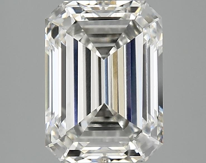 2.97 Carat Emerald Shaped Excellent Cut VS1 IGI Certified Lab Grown Diamond