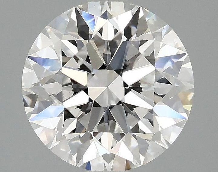 2.55 Carat Round Shaped Excellent Cut VS1 IGI Certified Lab Grown Diamond