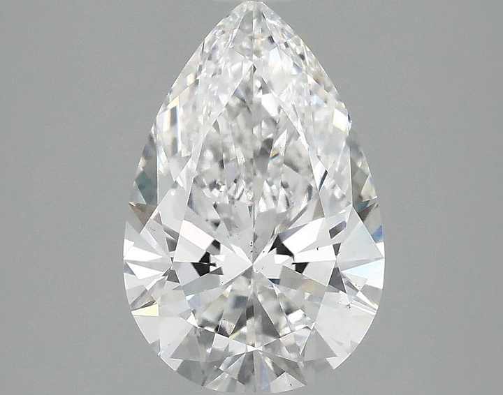 2.08 Carat Pear Shaped Excellent Cut VS2 IGI Certified Lab Grown Diamond