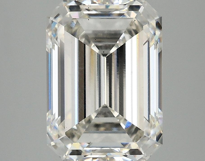 4.06 Carat Emerald Shaped Excellent Cut VS2 IGI Certified Lab Grown Diamond