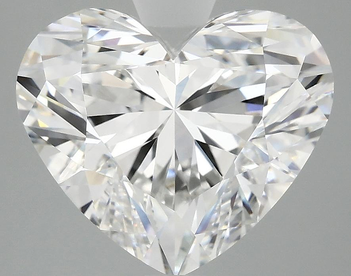 5.05 Carat Heart Shaped Excellent Cut VVS2 IGI Certified Lab Grown Diamond