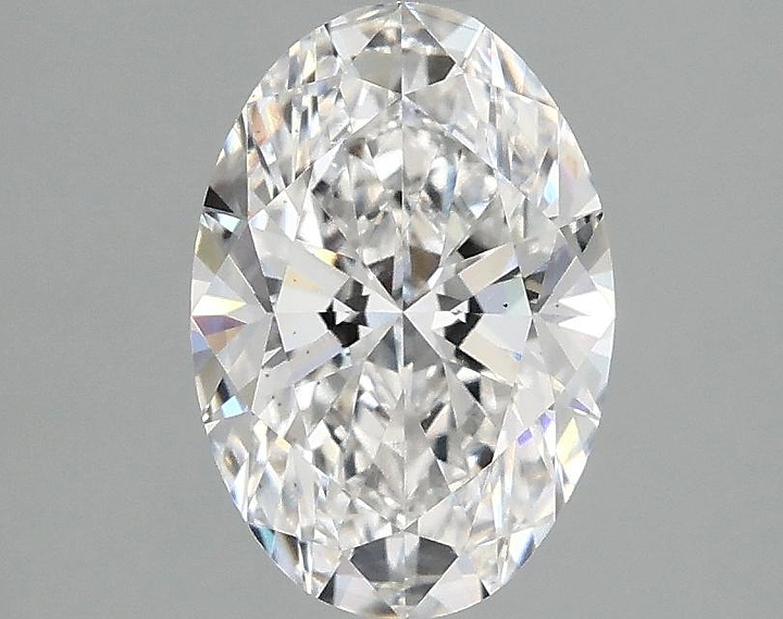 1.58 Carat Oval Shaped Ideal Cut VS2 IGI Certified Lab Grown Diamond