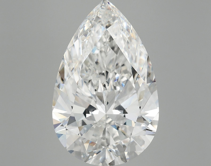10.02 Carat Pear Shaped Ideal Cut VVS2 IGI Certified Lab Grown Diamond