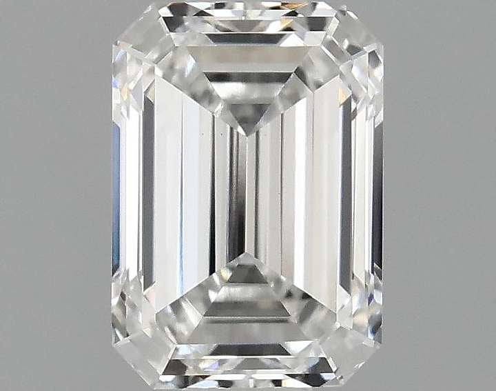 1.1 Carat Emerald Shaped Ideal Cut VVS2 IGI Certified Lab Grown Diamond
