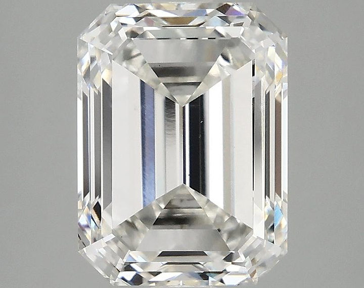 2.97 Carat Emerald Shaped Excellent Cut VS1 IGI Certified Lab Grown Diamond