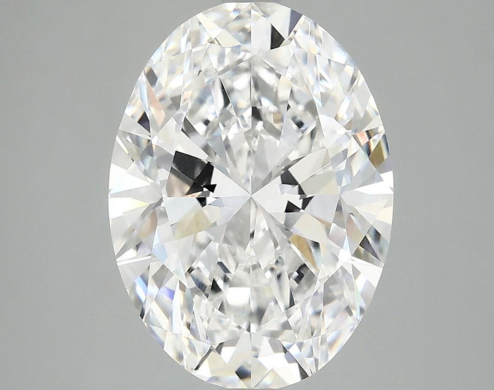 4.09 Carat Oval Shaped Excellent Cut VVS2 IGI Certified Lab Grown Diamond