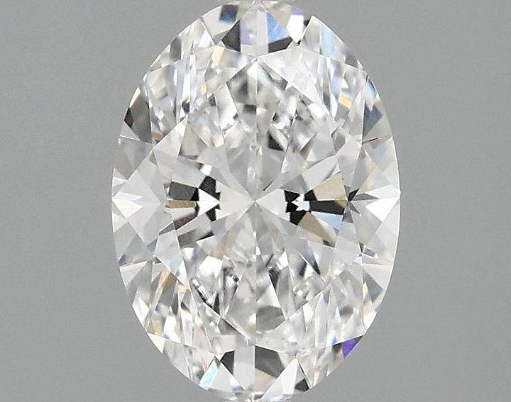 1.54 Carat Oval Shaped Ideal Cut VVS1 IGI Certified Lab Grown Diamond