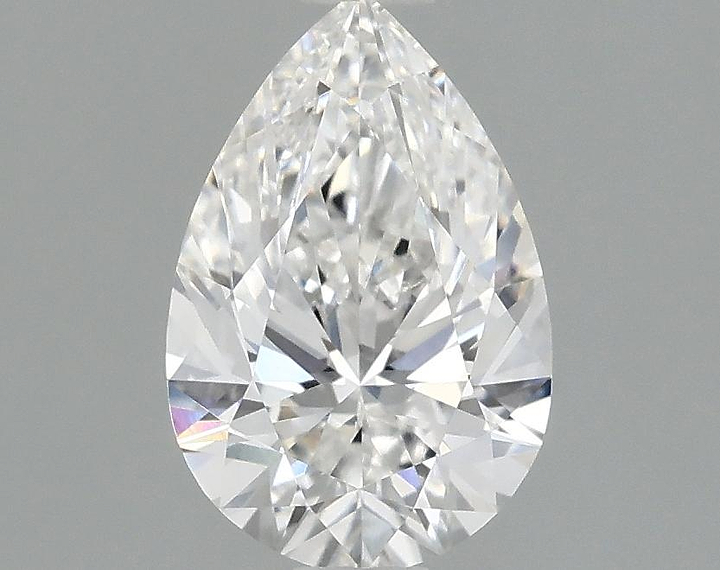 0.98 Carat Pear Shaped Excellent Cut VVS2 IGI Certified Lab Grown Diamond