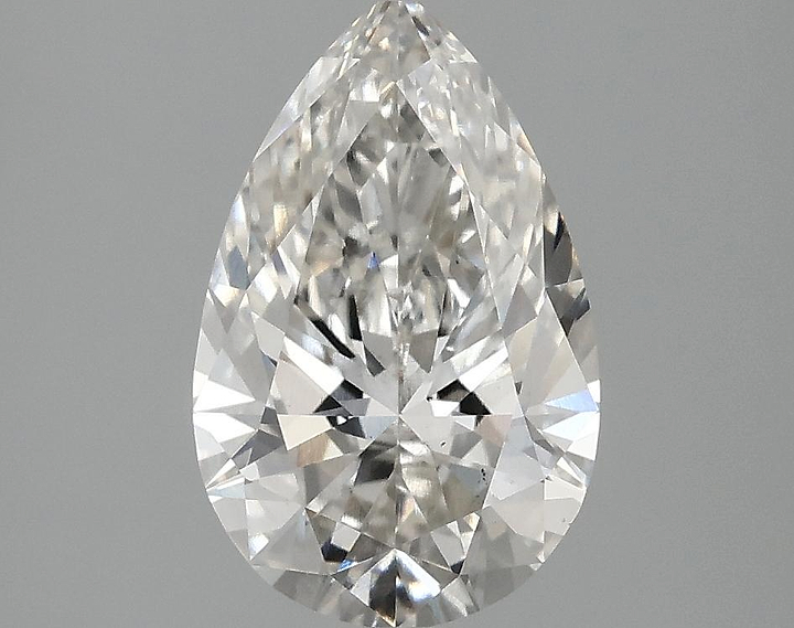2.08 Carat Pear Shaped Ideal Cut VS2 IGI Certified Lab Grown Diamond