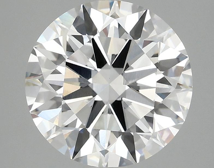 2.96 Carat Round Shaped Ideal Cut VVS2 IGI Certified Lab Grown Diamond