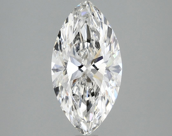 2.01 Carat Marquise Shaped Ideal Cut VVS2 IGI Certified Lab Grown Diamond