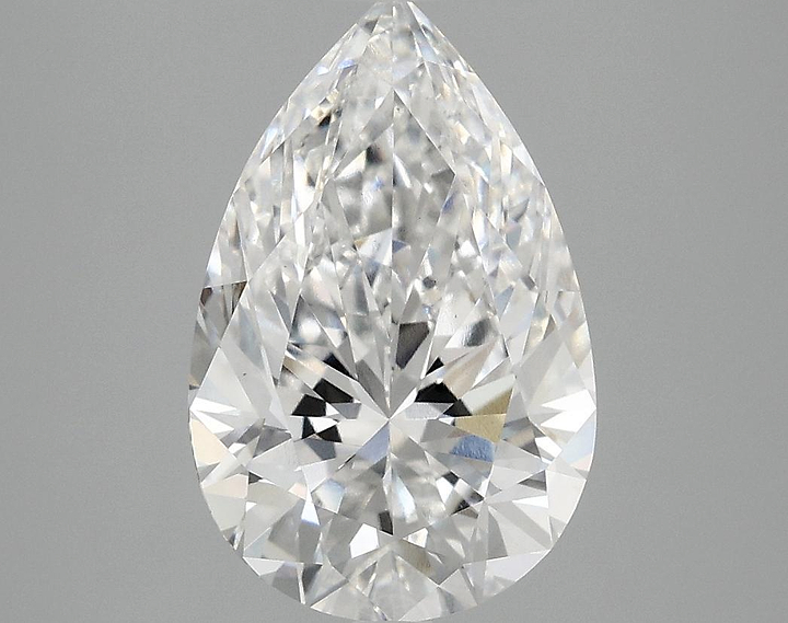 3.03 Carat Pear Shaped Ideal Cut VS1 IGI Certified Lab Grown Diamond
